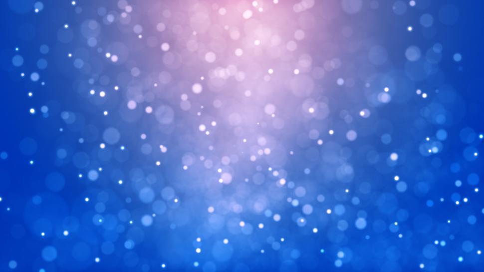 Free Image of Abstract particles background - blue with central light 