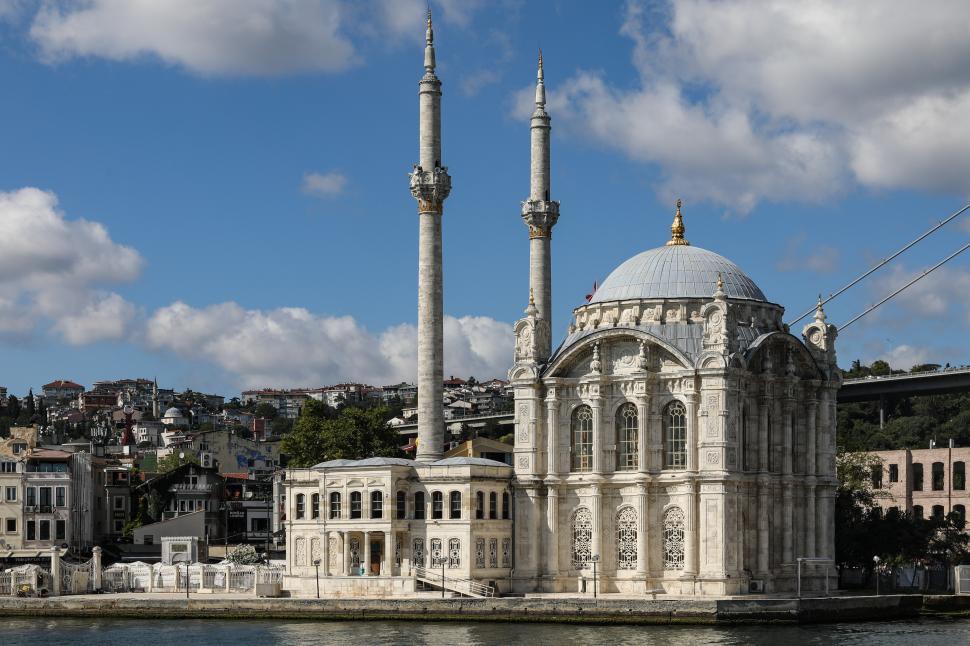 Free Image of Ortaköy Mosque along the Bosphorus 