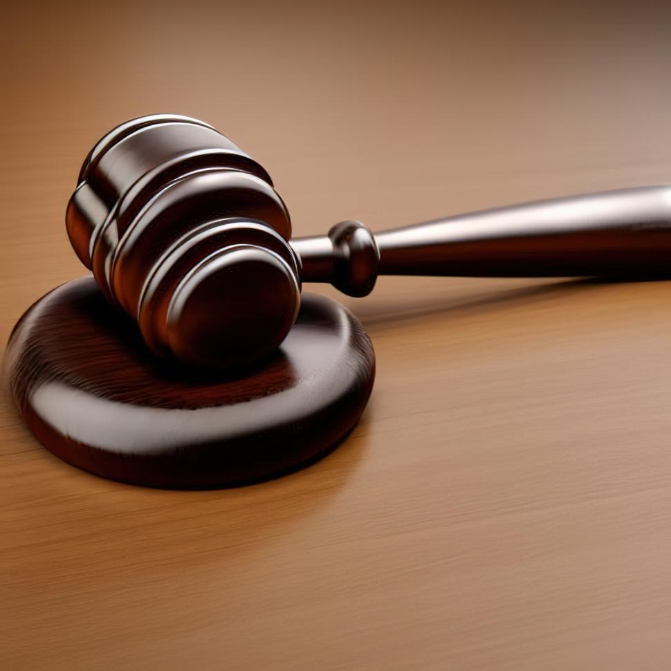 Free Image of Block and Gavel  