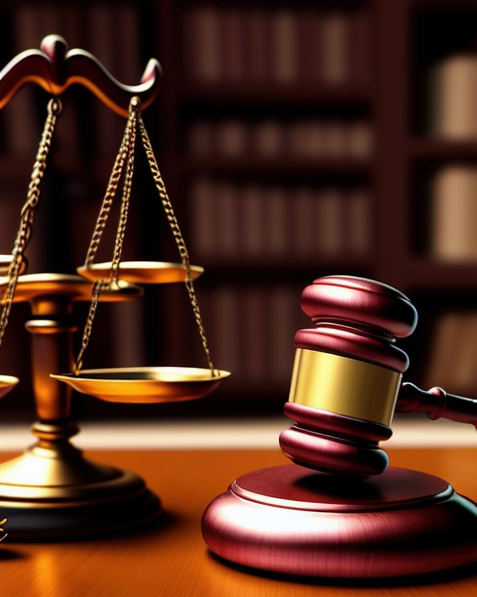 Free Image of Gavel and Sound Block 