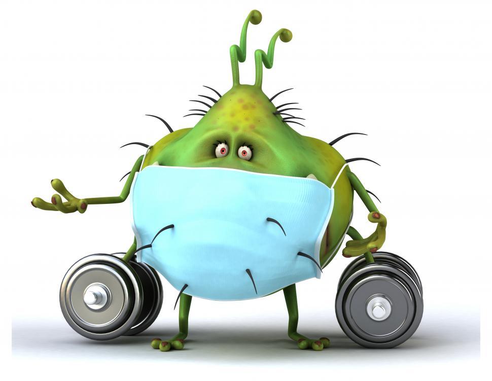 Free Image of Microbe  