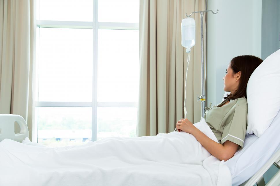 Free Image of Woman in the hospital 