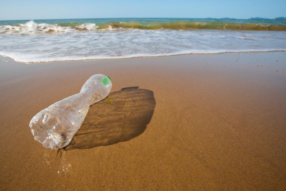 Free Image of Trash on the Beach, Spilled garbage on the beach of the big city 