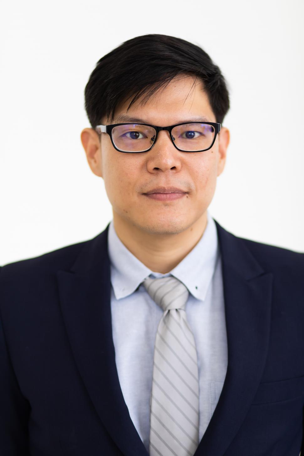 Free Image of Headshot of Asian businessman 