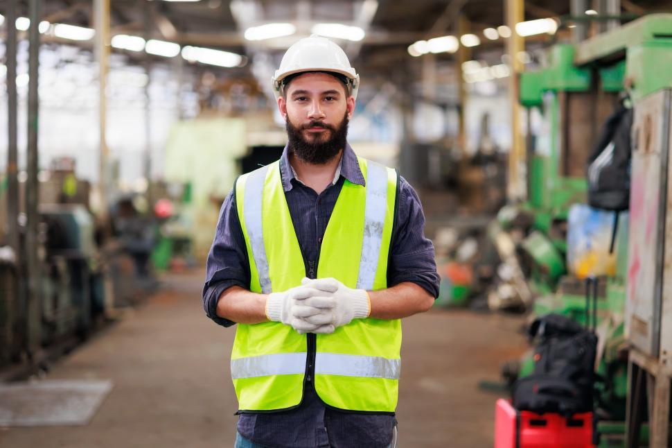Free Image of Mechanical engineeri hispanic man 