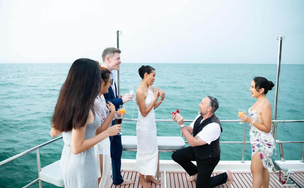Free Image of Surprise marriage proposal 