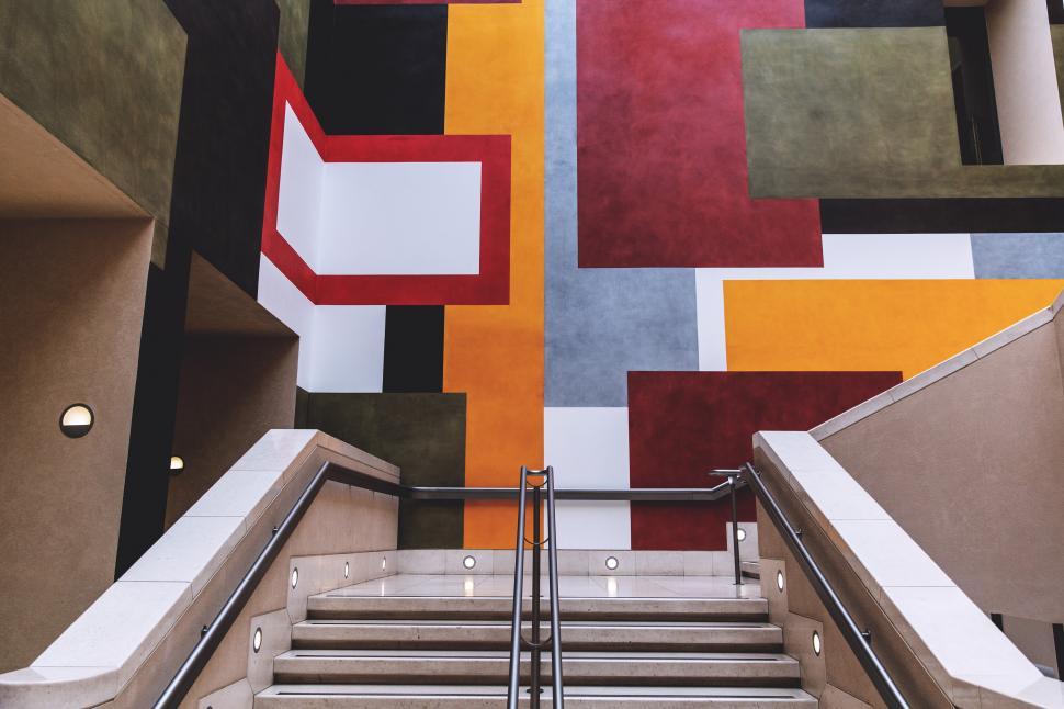 Free Image of Art Staircase Free Stock Photo 