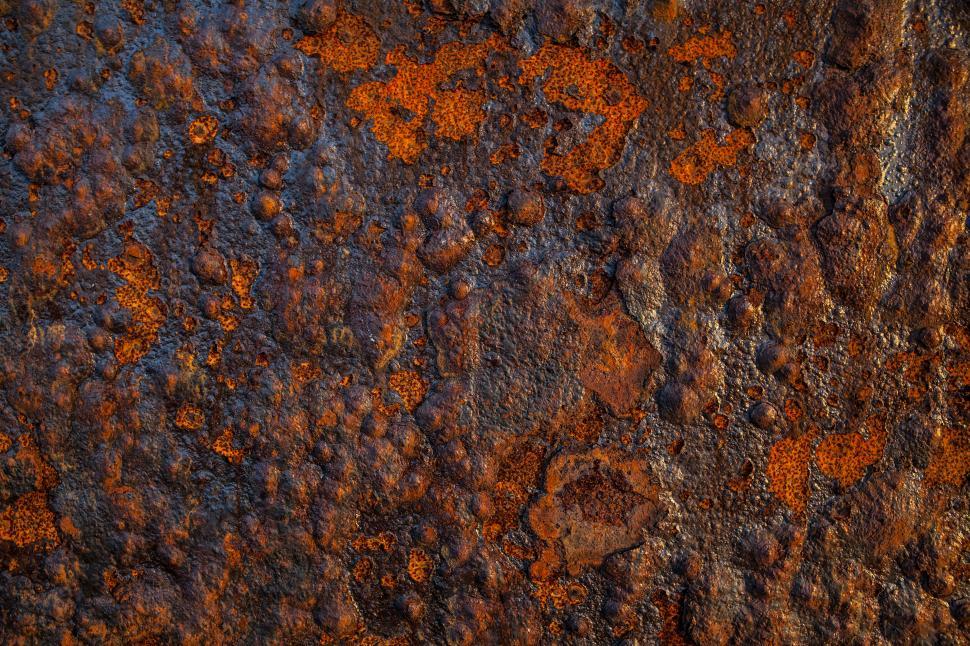Free Image of Blistered Metal Free Stock Photo 