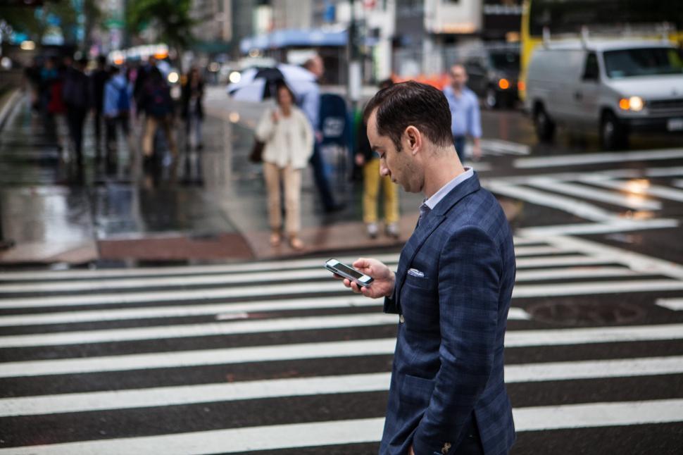 Free Image of Businessman on Phone Free Stock Photo 
