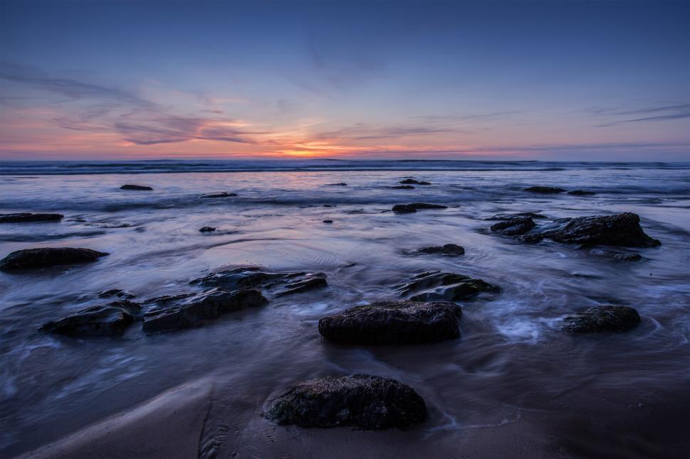 Free Image of Cornish Sundown Free Stock Photo 