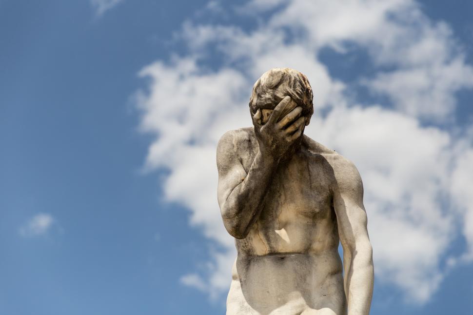 Free Image of Facepalm Statue Free Stock Photo 