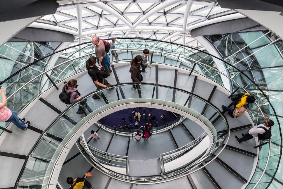 Free Image of Helical Walkway Free Stock Photo 