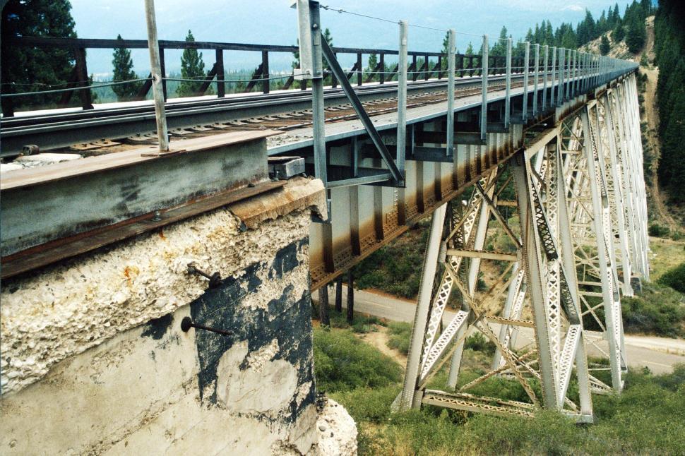 Free Image of Train Trestle 
