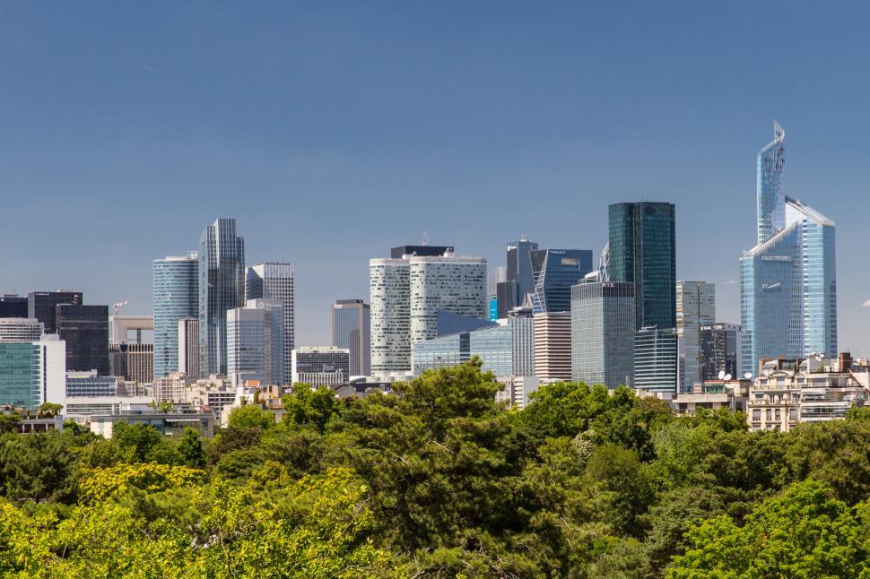 Free Image of La D?fense, Paris Free Stock Photo 