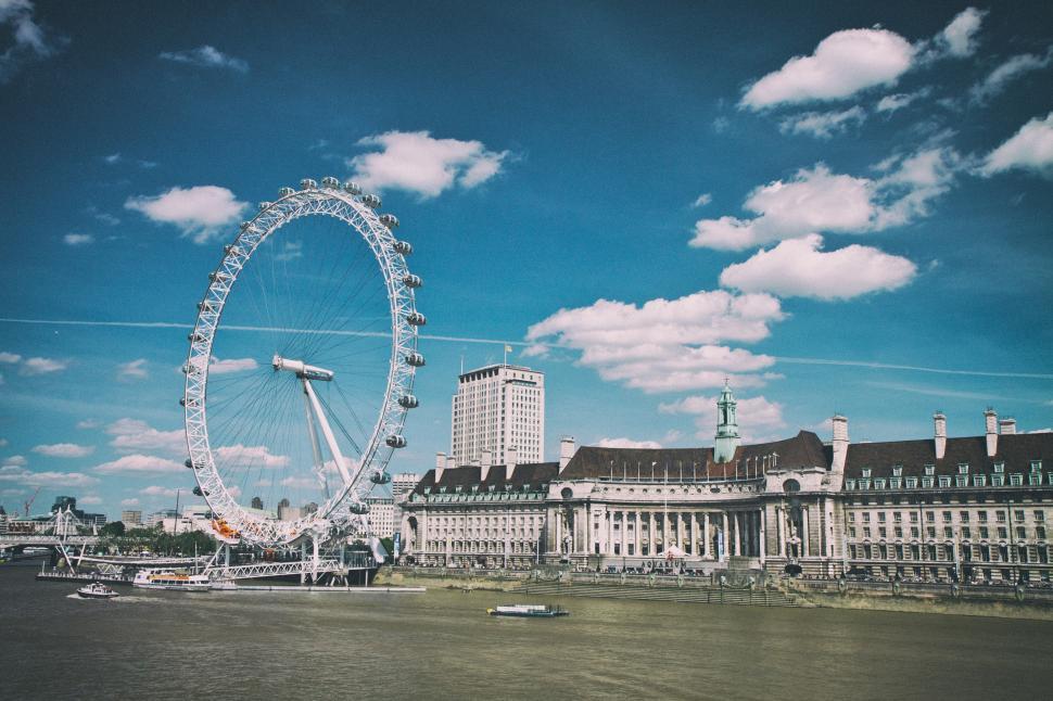 Free Image of London Eye Free Stock Photo 
