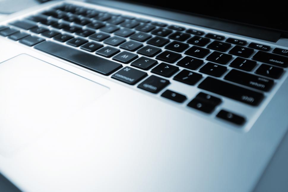 Free Image of A close up of a keyboard 