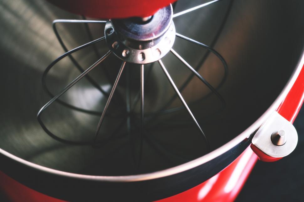 Free Image of A close up of a mixer 
