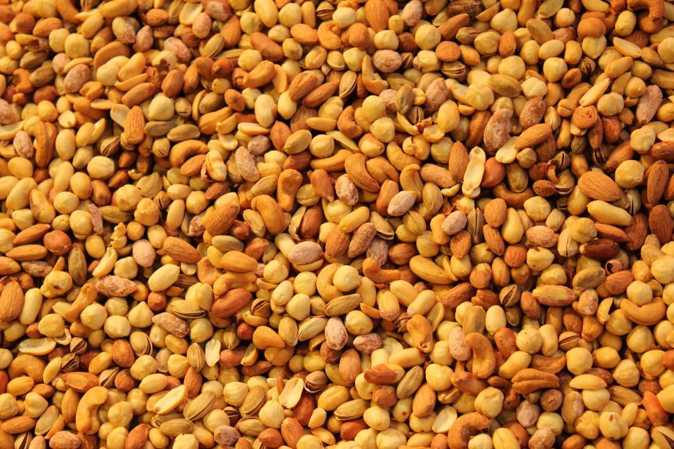 Free Image of A pile of nuts 