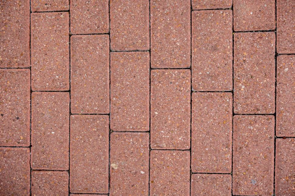 Free Image of A close up of a brick walkway 