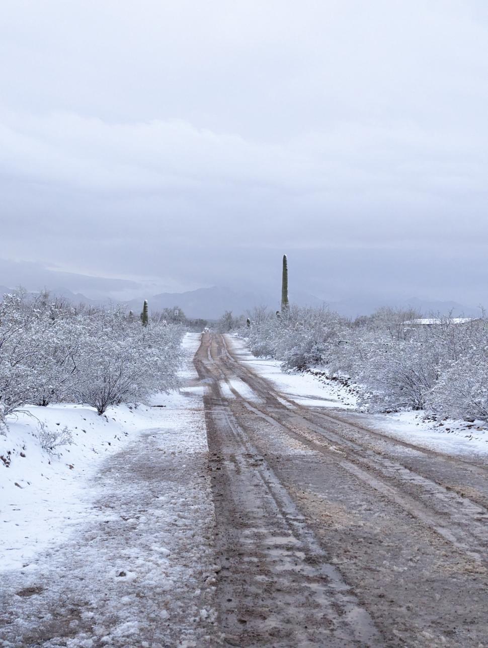 Free Image of Cold Muddy Roads  
