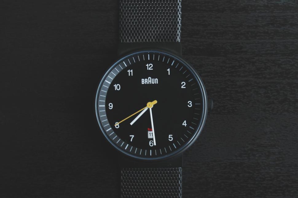 Free Image of Braun, Black Watch Free Stock Photo 