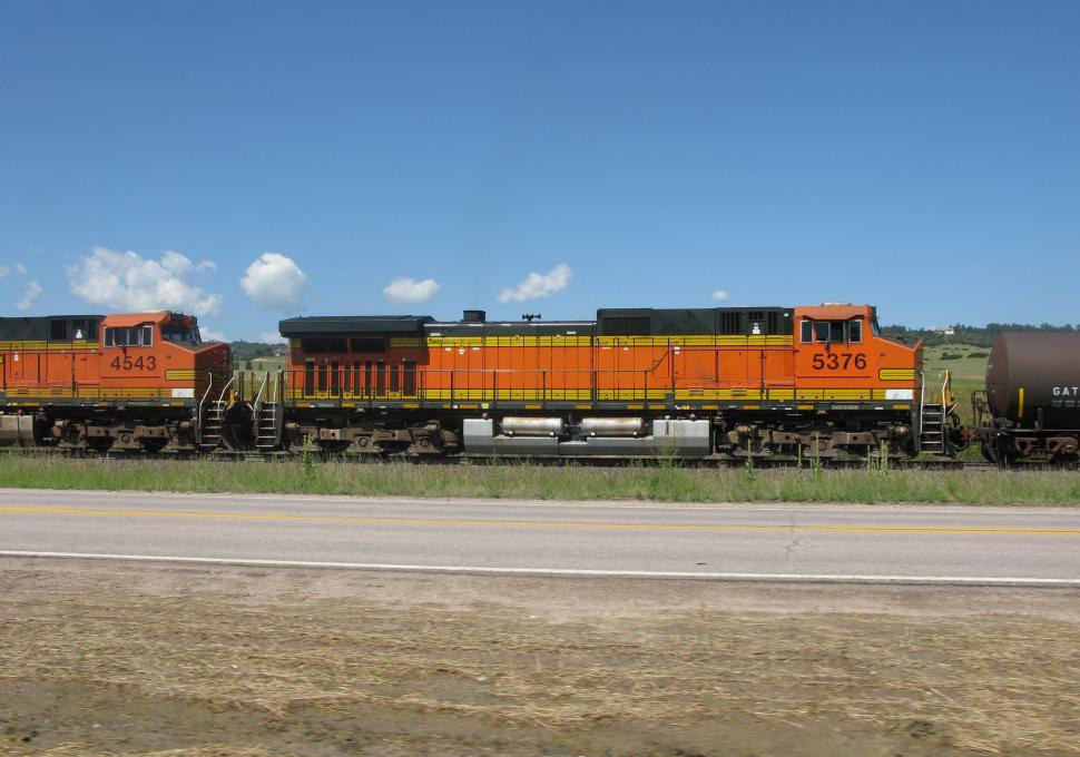 Free Image of American Train 