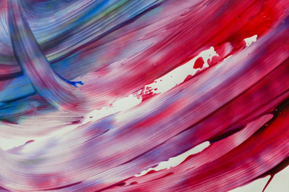 Free Image of A close up of a painting 