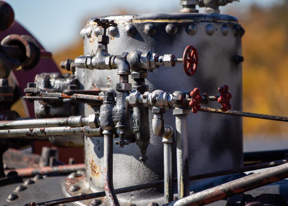Free Image of A close up of a machine 
