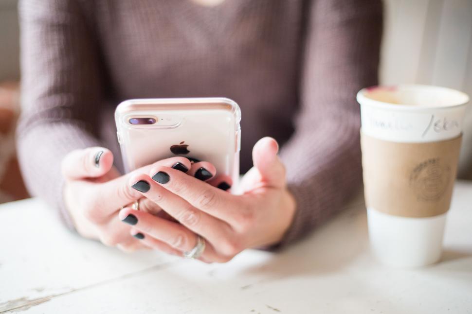 Free Image of A person holding a phone 