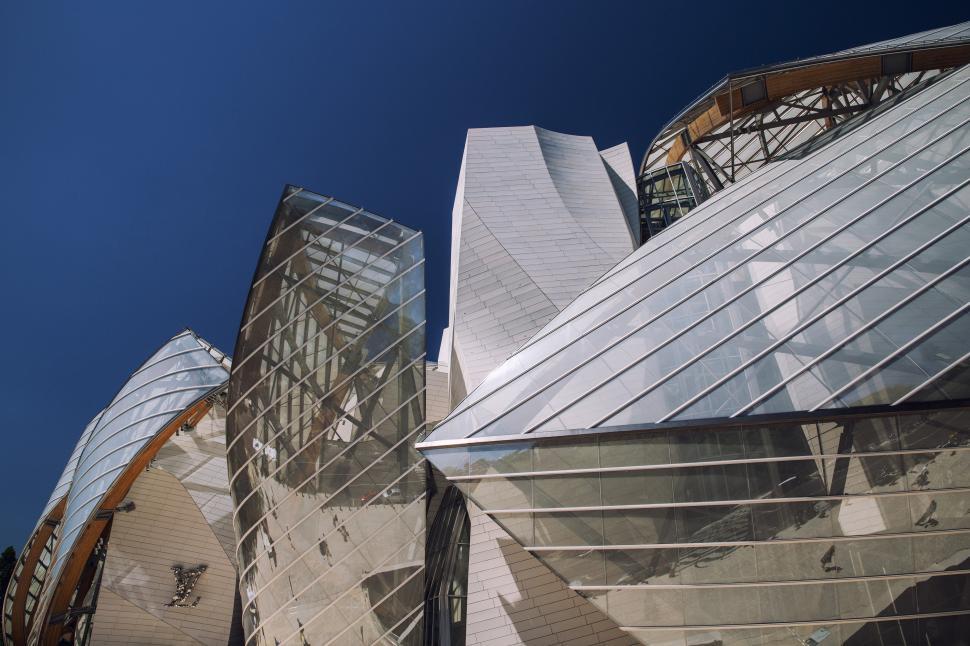 Free Image of A low angle view of a building 