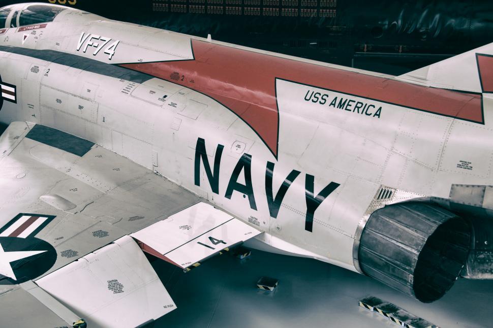 Free Image of A close up of a plane 
