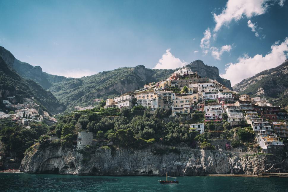 Free Image of A building on a hill 