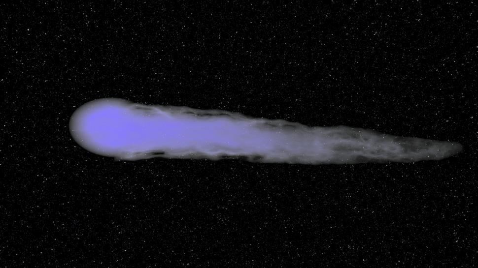 Free Image of Comet Illustration 