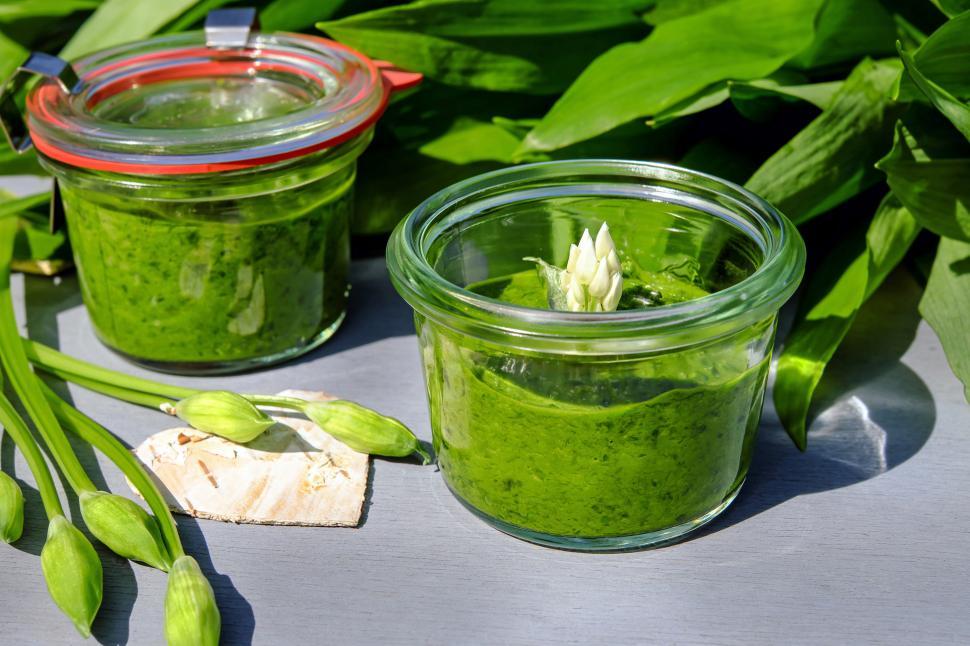 Free Image of Pesto &amp Garlic Free Stock Photo 