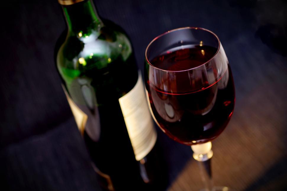 Free Image of Red Wine Free Stock Photo 