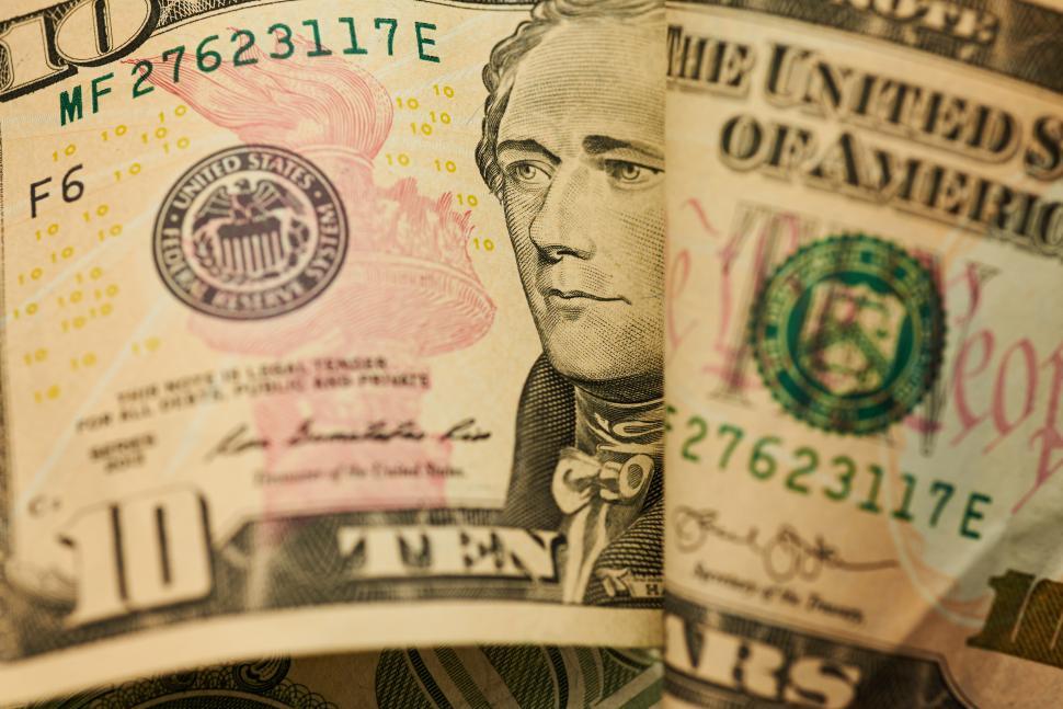 Free Image of A close up of a currency 