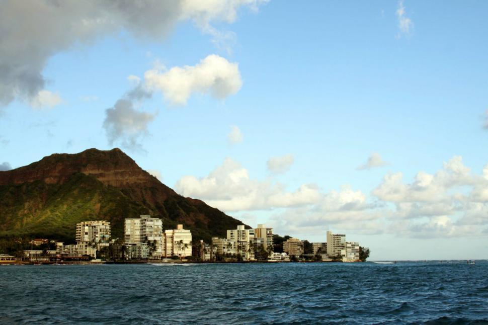 Free Image of View of Diamond Head, Hawaii 