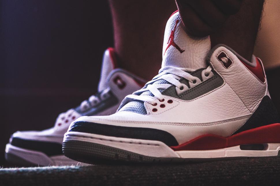 Free Image of A close up of a pair of shoes 