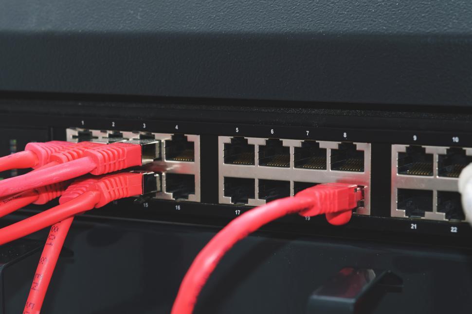 Free Image of A close up of a computer 