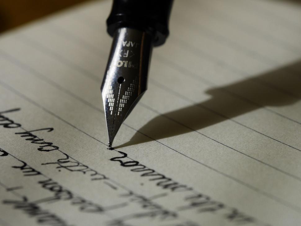 Free Image of A close-up of a pen 