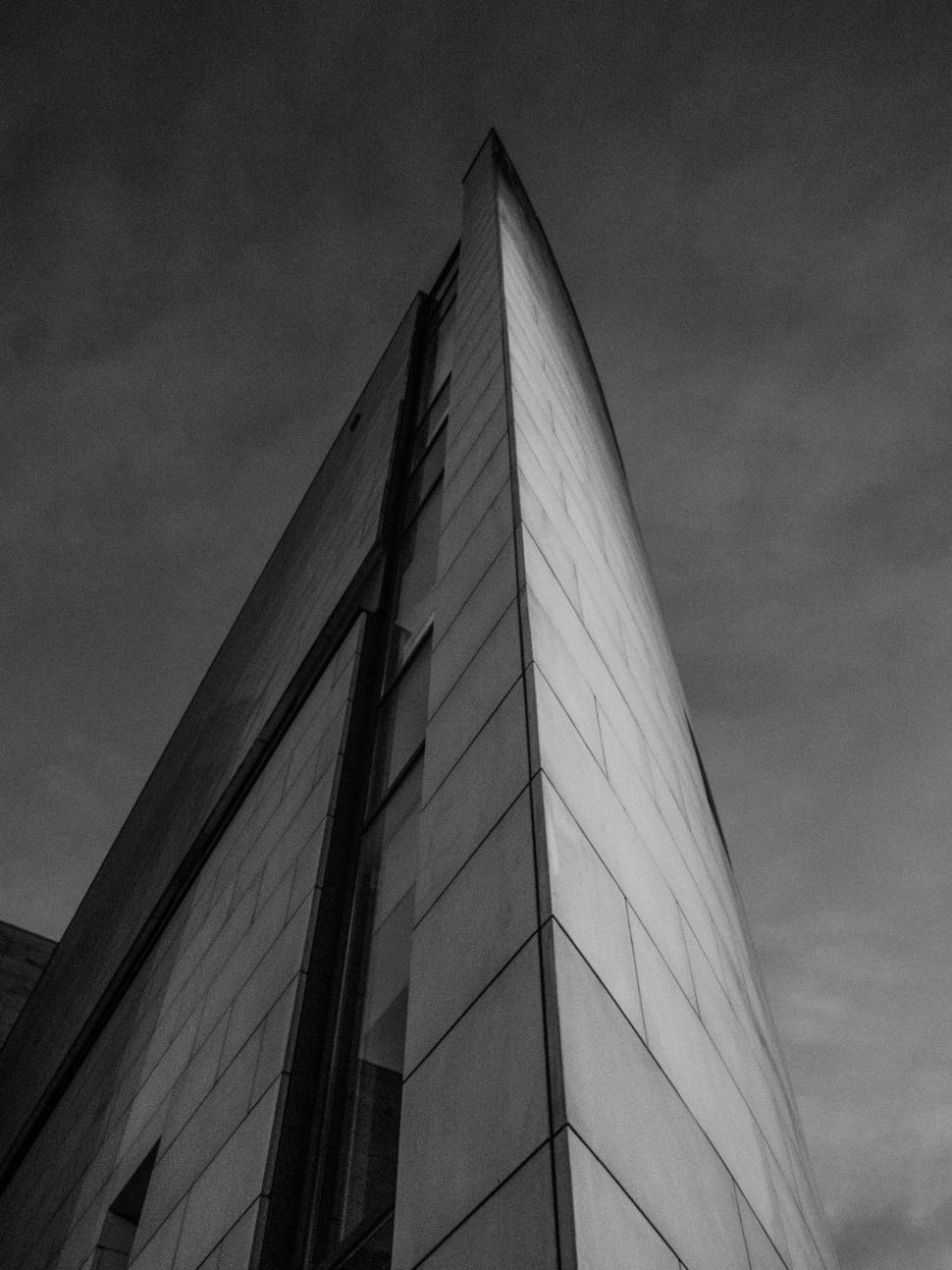 Free Image of A low angle view of a building 