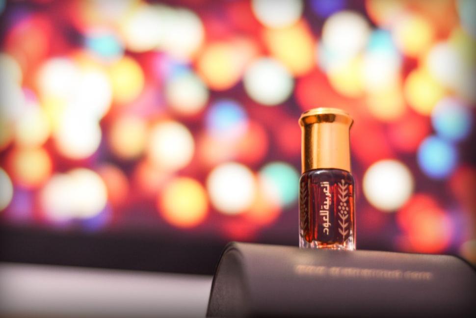 Free Image of A small bottle of oil 