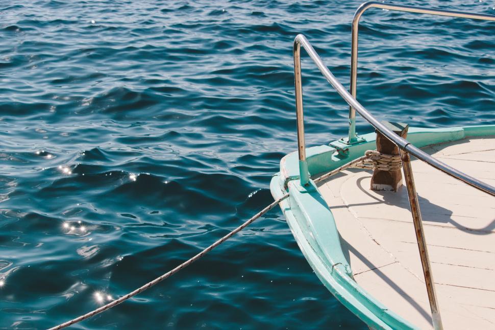 Free Image of A boat on the water 