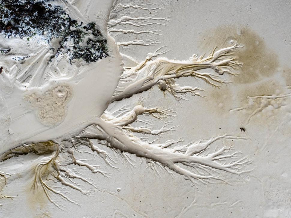 Free Image of Textures in beach sand 