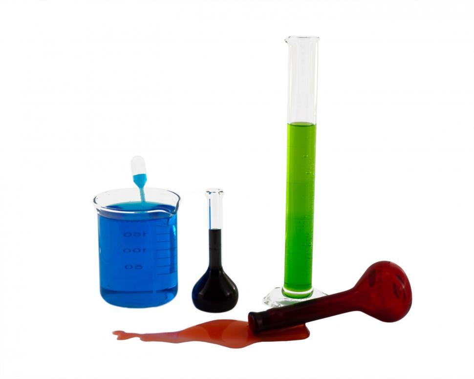 Free Image of Chemical glassware 