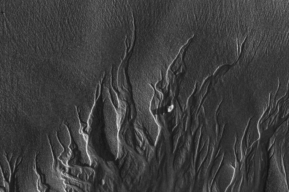 Free Image of A close-up of a sand dune 