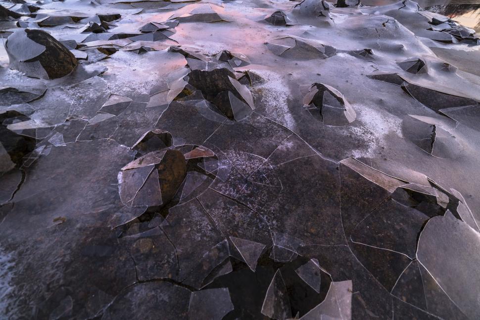 Free Image of A rock formations on a surface 