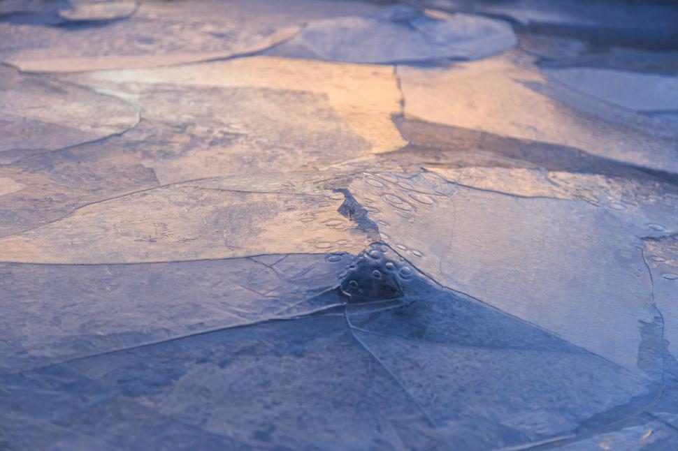 Free Image of A close up of a cracked surface 