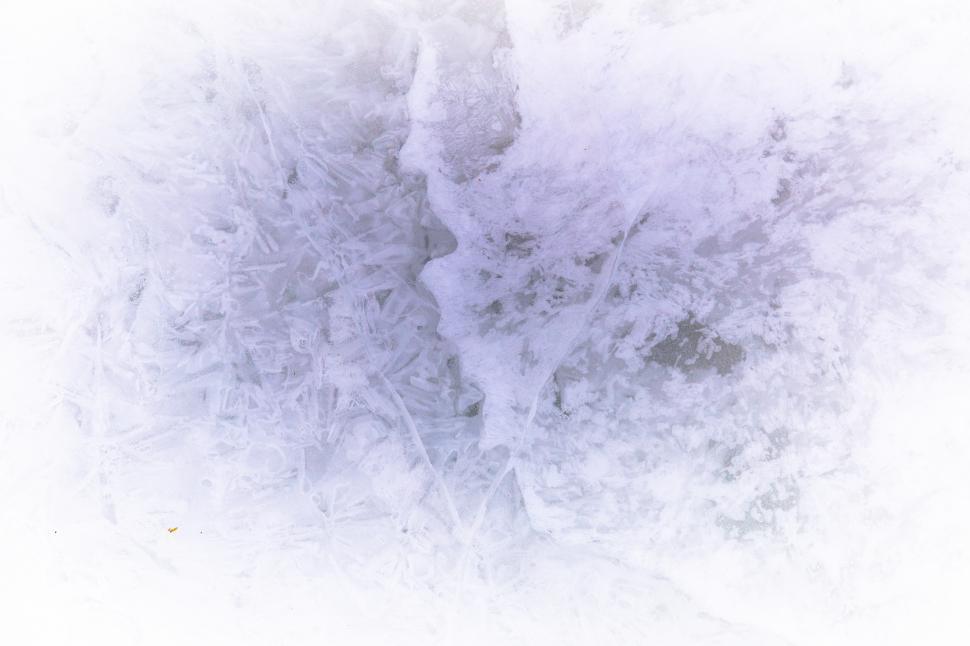 Free Image of A close up of ice 