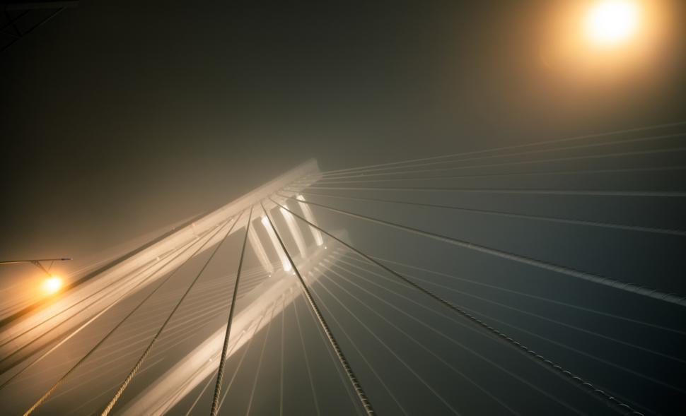Free Image of A close up of a bridge 